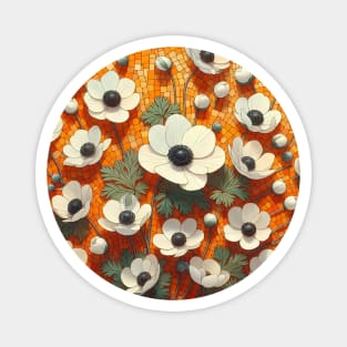 Anemone Flowers Magnet